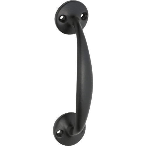 Pull Handle Telephone Matt Black L110xP30mm in Matt Black