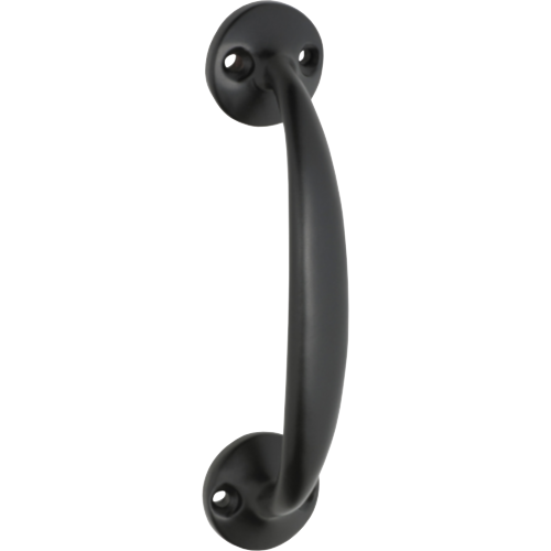 Pull Handle Telephone Matt Black L125xP35mm in Matt Black