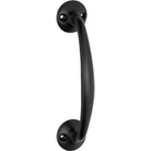 Pull Handle Telephone Matt Black L150xP43mm in Matt Black