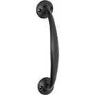 Pull Handle Telephone Matt Black L187xP45mm in Matt Black