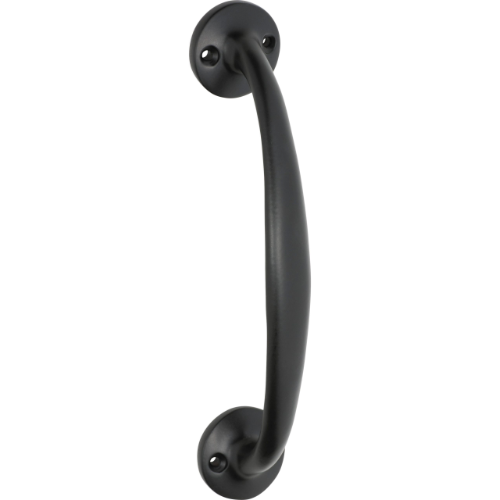 Pull Handle Telephone Matt Black L187xP45mm in Matt Black