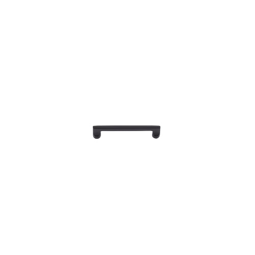 Cabinet Pull Baltimore Matt Black L146xW8xP36mm BD18mm CTC128mm in Matt Black