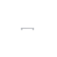 Cabinet Pull Baltimore Polished Chrome L146xW8xP36mm BD18mm CTC128mm in Polished Chrome