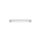 Cabinet Pull Baltimore Brushed Chrome L276xW8xP39mm BD20mm CTC256mm With Backplate W301xH24mm T3mm in Brushed Chrome