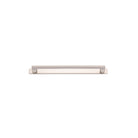 Cabinet Pull Baltimore Satin Nickel L276xW8xP39mm BD20mm CTC256mm With Backplate W301xH24mm T3mm in Satin Nickel