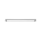 Cabinet Pull Baltimore Brushed Chrome L472xW10xP47mm BD22mm CTC450mm With Backplate W495xH26mm T3mm in Brushed Chrome