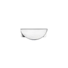 Drawer Pull Osaka Lip Brushed Chrome L80xH35xD40mm CTC64mm in Brushed Chrome