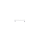 Cabinet Pull Osaka Polished Chrome L143xW15xP30mm BD15mm CTC128mm in Polished Chrome