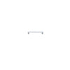 Cabinet Pull Osaka Brushed Chrome L143xW15xP30mm BD15mm CTC128mm in Brushed Chrome