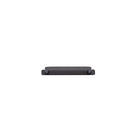 Cabinet Pull Osaka Matt Black L175xW15xP33mm BD15mm CTC160mm With Backplate W205xH24mm T3mm in Matt Black