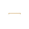 Cabinet Pull Osaka Brushed Brass L271xW15xP30mm BD15mm CTC256mm in Brushed Brass