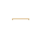 Cabinet Pull Osaka Brushed Brass L271xW15xP30mm BD15mm CTC256mm in Brushed Brass