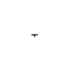 Cabinet Pull Helsinki T Matt Black L50xP36mm BD11mm in Matt Black