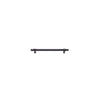Cabinet Pull Helsinki Matt Black L205xP36mm BD11mm CTC160mm in Matt Black