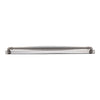 Cabinet Pull Sarlat Distressed Nickel L470xP54mm BD20mm CTC450mm With Backplate W495xH26mm T3mm in Distressed Nickel