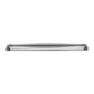 Cabinet Pull Sarlat Distressed Nickel L144xP46mm BD16mm CTC128mm With Backplate W173xH24mm T3mm in Distressed Nickel