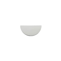 Drawer Pull Osaka Half Moon Polished Chrome W75mm CTC64mm in Polished Chrome
