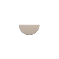 Drawer Pull Osaka Half Moon Satin Nickel W75mm CTC64mm in Satin Nickel