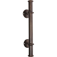 Pull Handle Bar Antique Brass H420xP92mm in Antique Brass