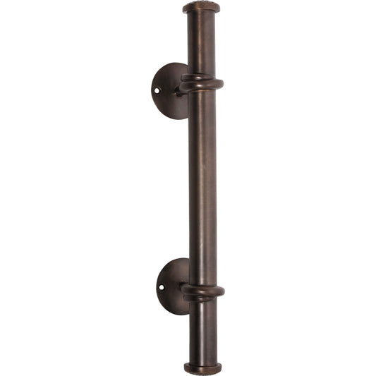 Pull Handle Bar Antique Brass H420xP92mm in Antique Brass