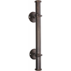 Pull Handle Bar Antique Brass H420xP92mm in Antique Brass