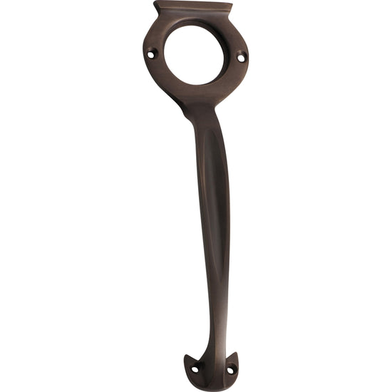 Pull Handle Cylinder Hole Antique Brass H185xW50xP28mm in Antique Brass