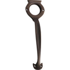 Pull Handle Cylinder Hole Antique Brass H185xW50xP28mm in Antique Brass