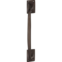 Pull Handle Classic Offset Antique Brass H305xW42xP60mm in Antique Brass