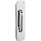 Pull Handle Art Deco Chrome Plated H240xW60mm in Chrome Plated