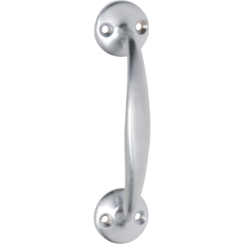 Pull Handle Telephone Satin Chrome L110xP30mm in Satin Chrome