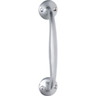 Pull Handle Telephone Satin Chrome L150xP43mm in Satin Chrome