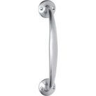 Pull Handle Telephone Satin Chrome L187xP45mm in Satin Chrome