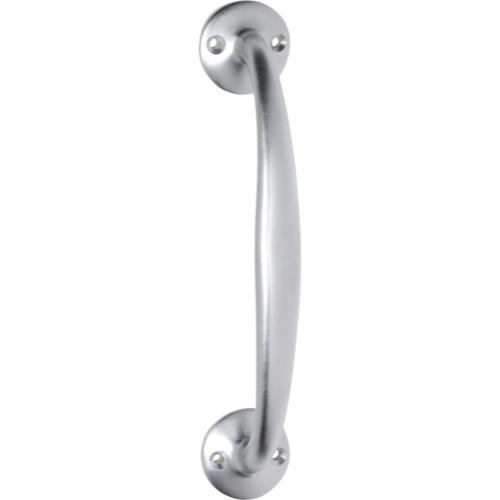 Pull Handle Telephone Satin Chrome L187xP45mm in Satin Chrome