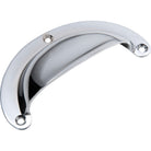 Drawer Pull Classic Large Chrome Plated L100xH40mm in Chrome Plated