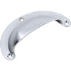 Drawer Pull Classic Large Satin Chrome L100xH40mm in Satin Chrome