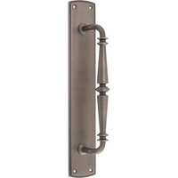 Pull Handle Sarlat Backplate Signature Brass H380xW65xP72mm in Signature Brass