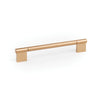 MOMO MOMO POINT D HANDLE 192MM BRUSHED DARK BRASS in Brushed Dark Brass