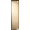 Push Plate Milton Polished Brass H300xW75mm in Polished Brass