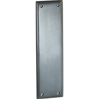 Push Plate Milton Antique Copper H300xW75mm in Antique Copper