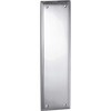 Push Plate Milton Chrome Plated H300xW75mm in Chrome Plated