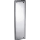Push Plate Milton Chrome Plated H300xW75mm in Chrome Plated