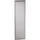 Push Plate Milton Satin Chrome H300xW75mm in Satin Chrome