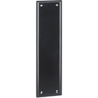 Push Plate Milton Matt Black H300xW75mm in Matt Black