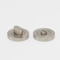 Lo & Co Privacy Turn and Emergency Release in Brushed Nickel