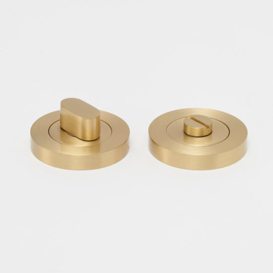Lo & Co Privacy Turn and Emergency Release in Brass