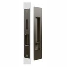 Mardeco Complete Sliding Door Privacy Set 190mm x 45mm, suits 34mm - 50mm thick doors, Backset 35mm in Bronze