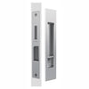 Mardeco Complete Sliding Door Privacy Set 190mm x 45mm, suits 34mm - 50mm thick doors, Backset 50mm-55mm in Satin Chrome