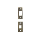 Momo tubular lock bolt accessories set with screws, showing various metal components for lock installation and security.