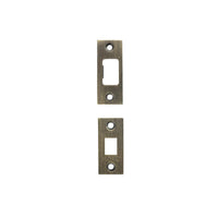 Momo tubular lock bolt accessories set with screws, showing various metal components for lock installation and security.