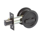 Cavity Door Lock Privacy Rnd. MB BP in Matt Black